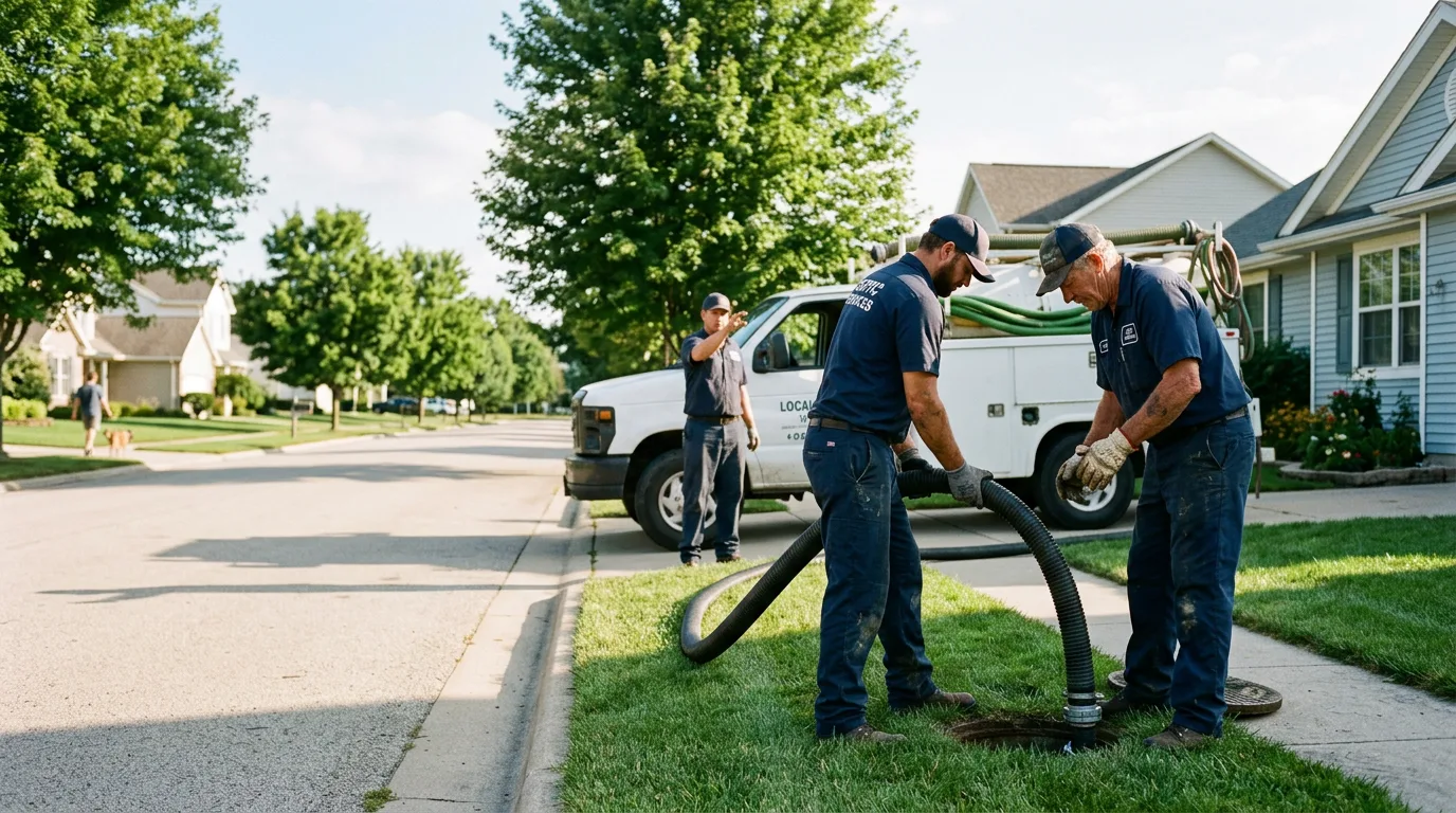 Grease Trap Pumping in Meadow Lands, PA